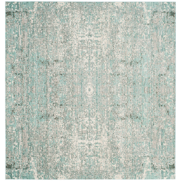 Mailelani Performance Abstract Rug 17 Stories Rug Size: Square 6'7"
