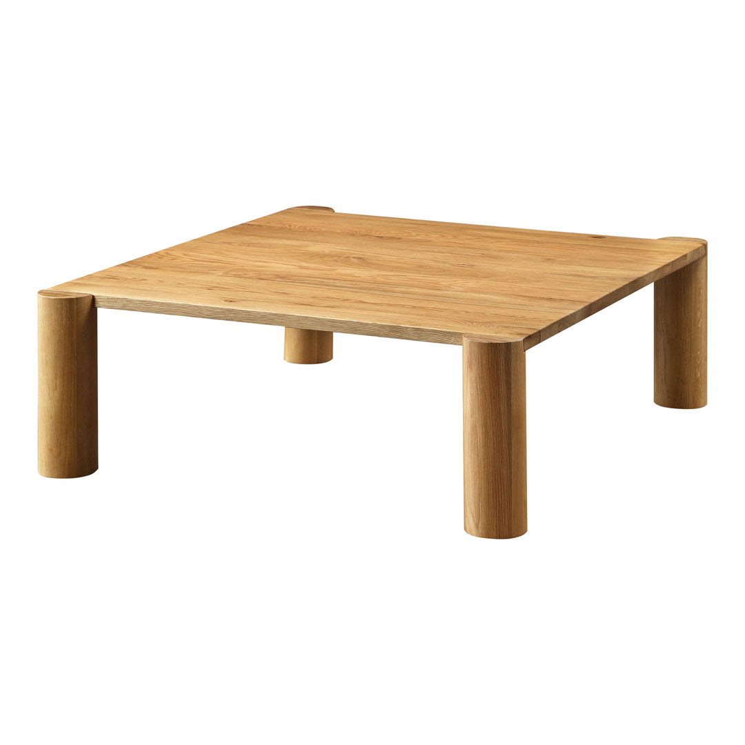 Channing Solid Wood 4 Legs Coffee Table AllModern Color: Natural