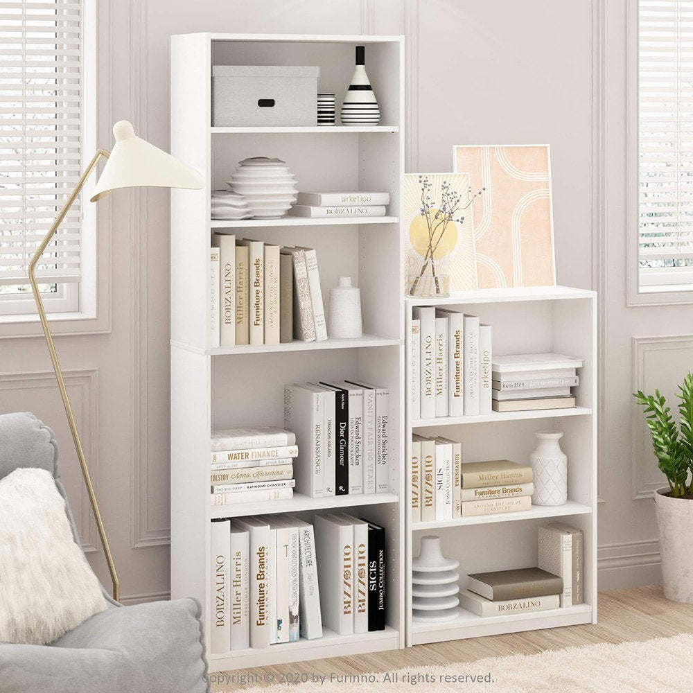 Lansing 40.3" H x 24.5"  W Standard Bookcase Ebern Designs Color: White