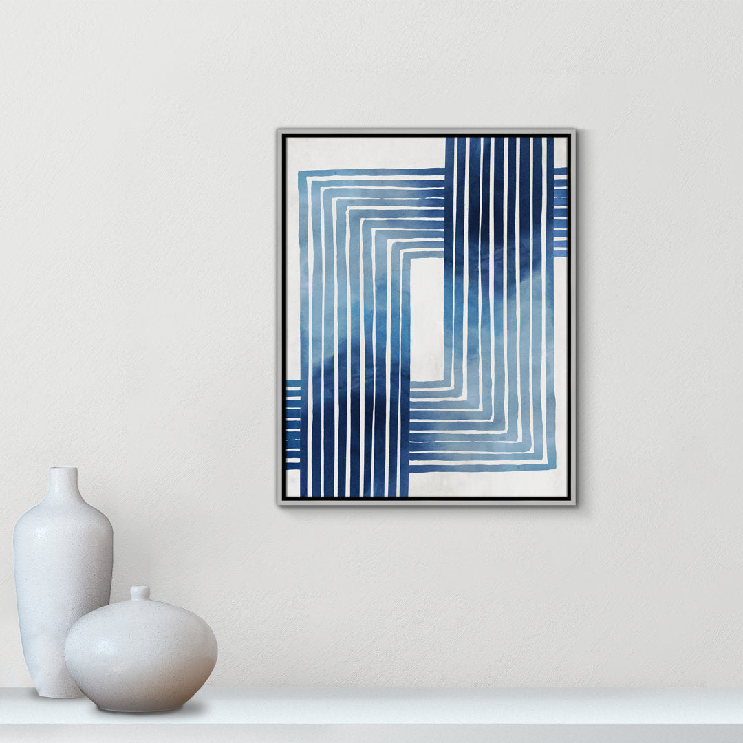 In Unison by Eva Watts - Painting Print Joss & Main Size: 29.5" H x 23.5" W x 2" D Format: Silver Framed Canvas