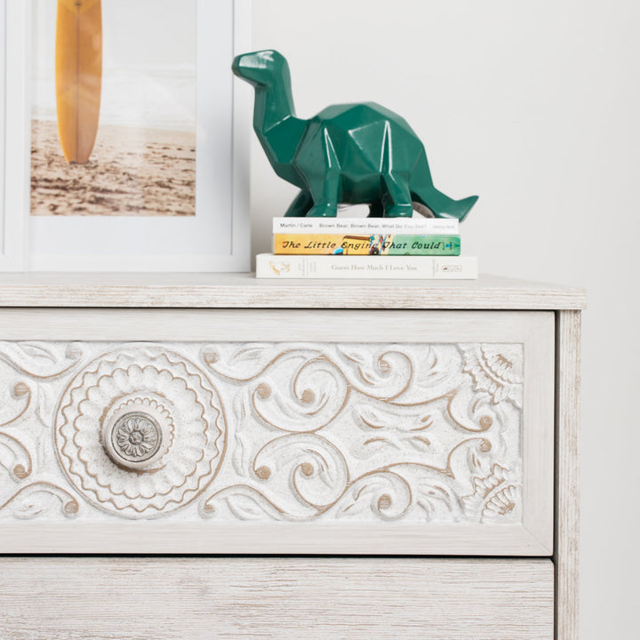 Hoang 6 Drawer Double Dresser Lark Manor™ Color: White