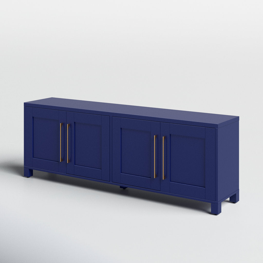 Chabot TV Stand for TVs up to 78" Latitude Run® Color: Dark Blue