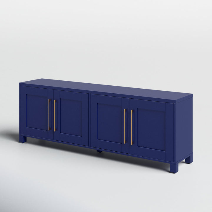 Chabot TV Stand for TVs up to 78" Latitude Run® Color: Dark Blue