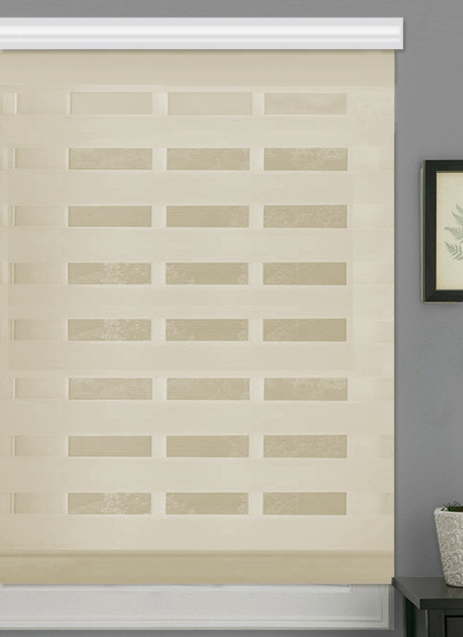 Robbe Semi-Sheer Roller Shade Wade Logan® Blind Size: 36"W x 84"L Finish: Taupe