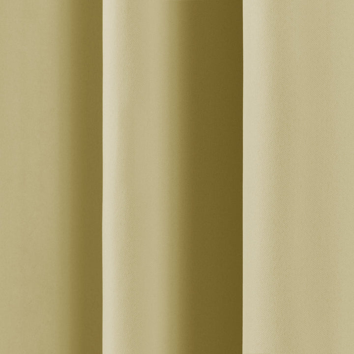 Bantam Solid Blackout Thermal Rod Pocket Curtain Panels (Set of 2) Ebern Designs Curtain Color: Sage Size per Panel: 52" W x 84" L