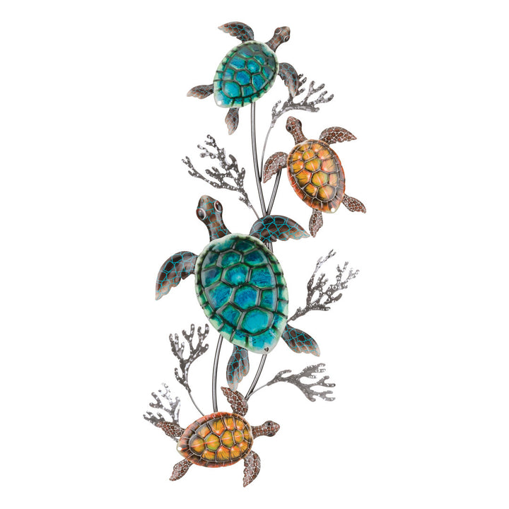 Lustre Sea Turtle Wall Décor Beachcrest Home™