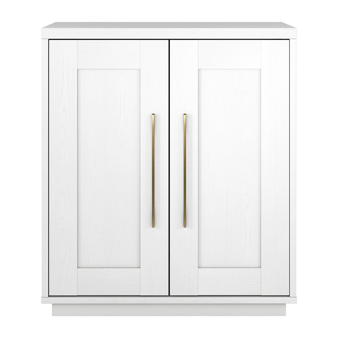Tillman Accent Cabinet Wade Logan® Color: White
