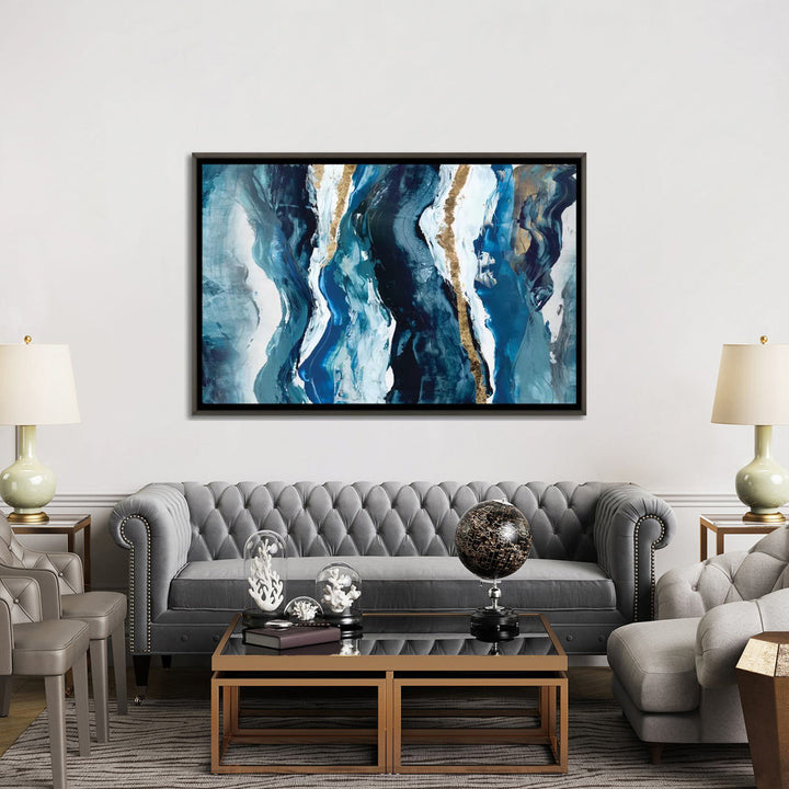 Effectus II by Isabelle Z - Wrapped Canvas Print The Twillery Co.® Size: 40" H x 60" W x 1.5" D Format: Dark Rustic Wood Framed