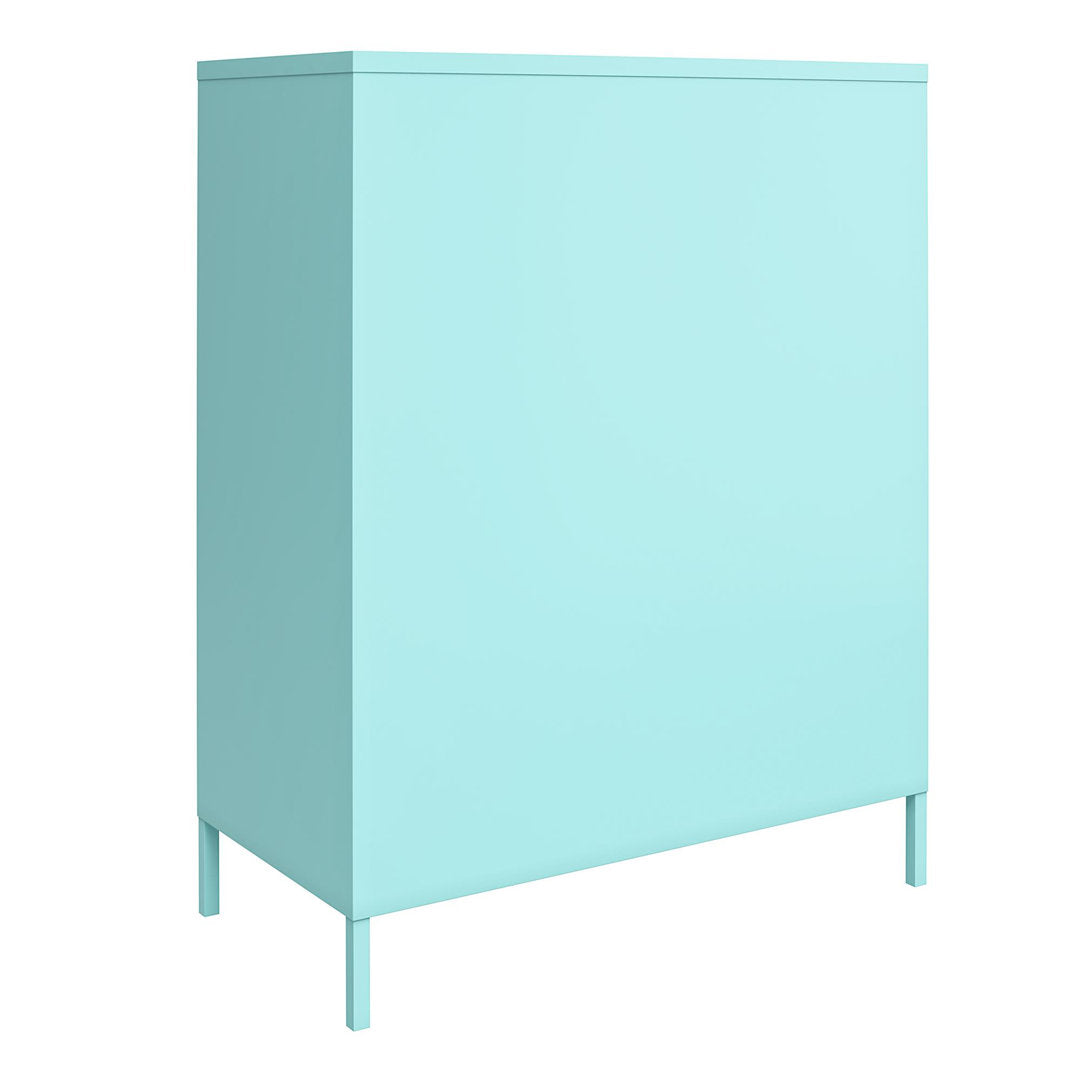 Cache 2 - Door Metal Accent Cabinet Novogratz Color: Mint