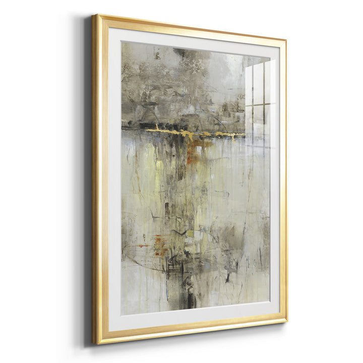 Cross Over II Premium Framed Print - Ready To Hang Lark Manor™ Size: 24.5" H x 18.5" W x 1" D Format: Gold Framed
