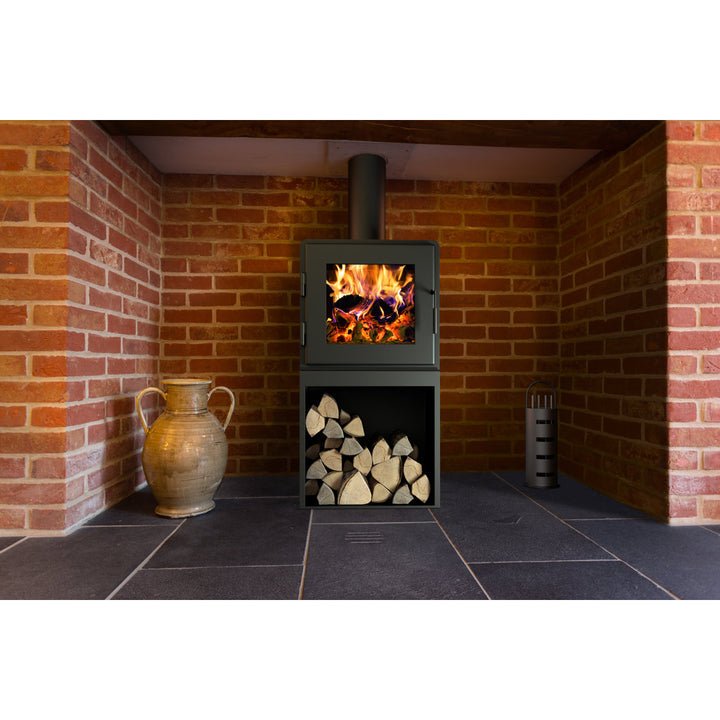 Nova 2500 Sq. Ft. Natural Vent Freestanding Wood Burning Stove MF Fire