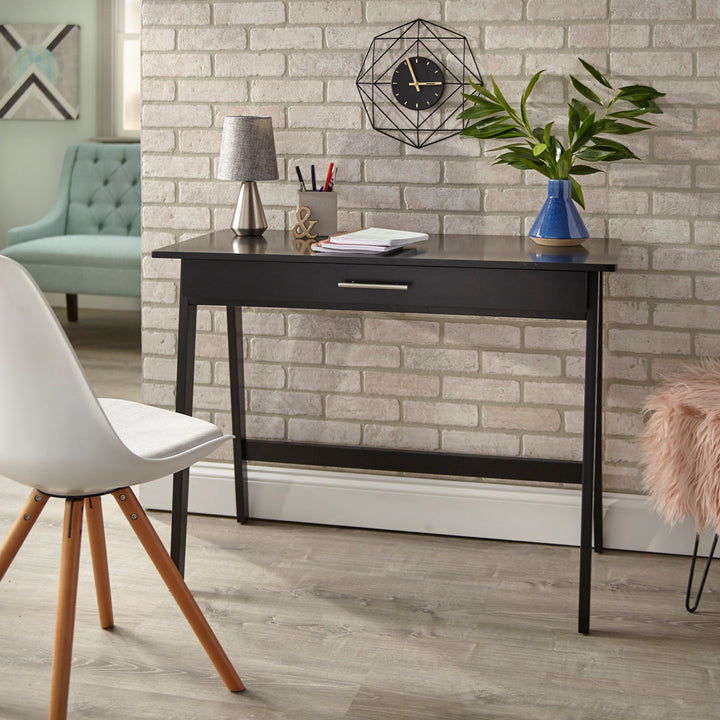 Haywa Desk Andover Mills™ Color: Black