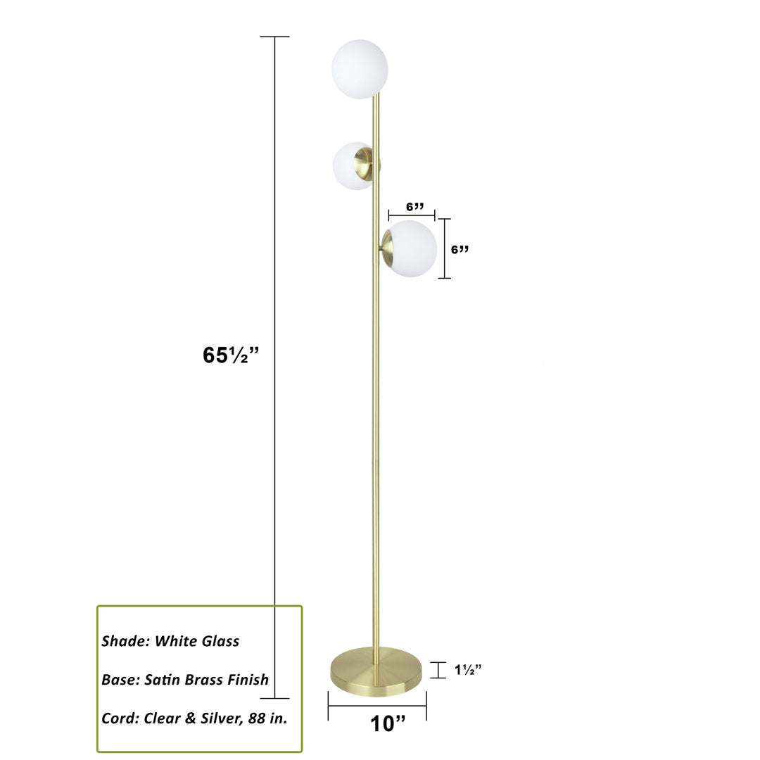 66" Tree Floor Lamp Everly Quinn