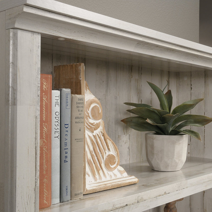 Alexsia 69.76" H x 35.28" W Standard Bookcase Lark Manor™ Color: White Plank