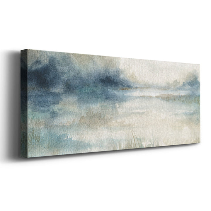 Still Evening Waters II - Wrapped Canvas Print Wade Logan® Size: 20" H x 50" W x 1.5" D