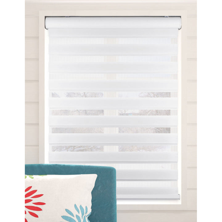 Semi-Sheer Roller Shade Arlo Blinds Color/Finish: Cream Length & Width: 29.5"W x 60"L