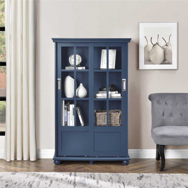 51" H x 31.75" W Standard Bookcase Andover Mills™ Color: Blue