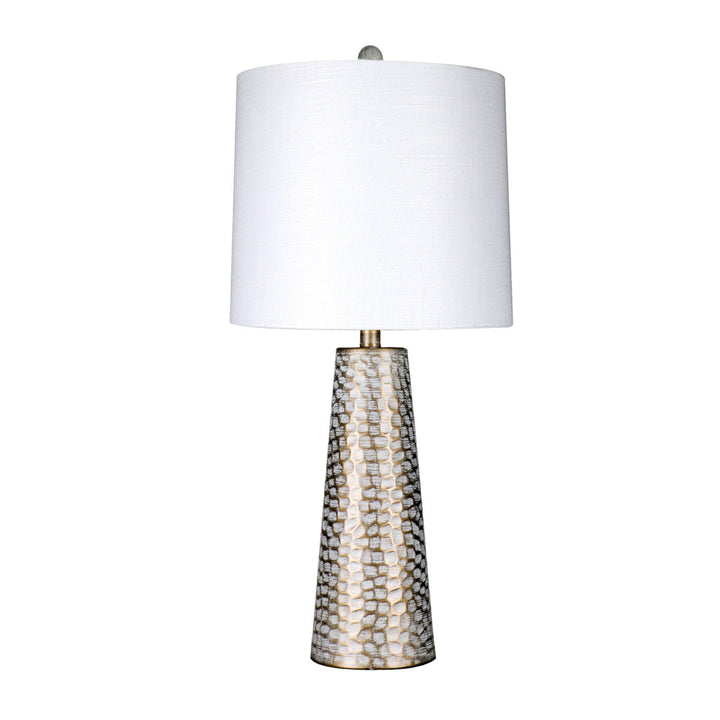 Delphi 25" Table Lamp Wrought Studio™ Base Color: Gold/Gray