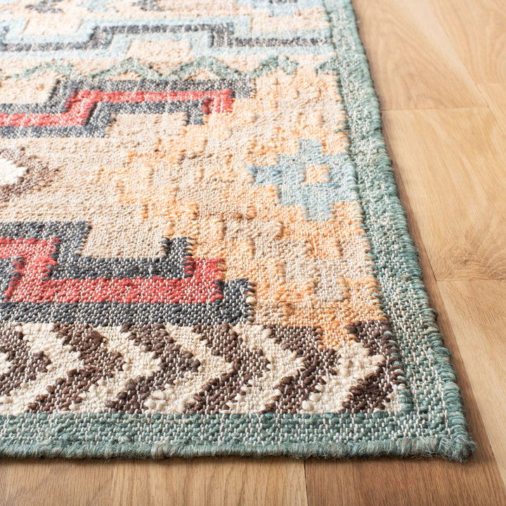 Glynda Southwestern Handmade Flatweave Jute Tan Area Rug The Twillery Co.® Rug Size: Rectangle 10' x 14'