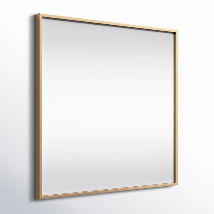 Valparaiso Accent Mirror Wade Logan® Size: 24"  x 24"  Finish: Brass