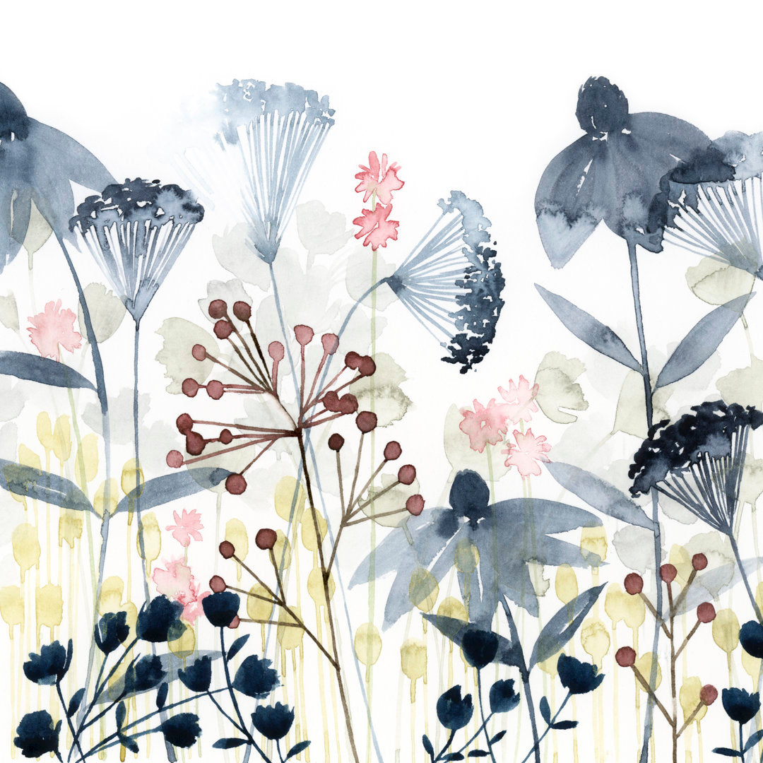 Layered Gardens I by Grace Popp - Wrapped Canvas Painting Print Andover Mills™ Size: 20" H x 20" W
