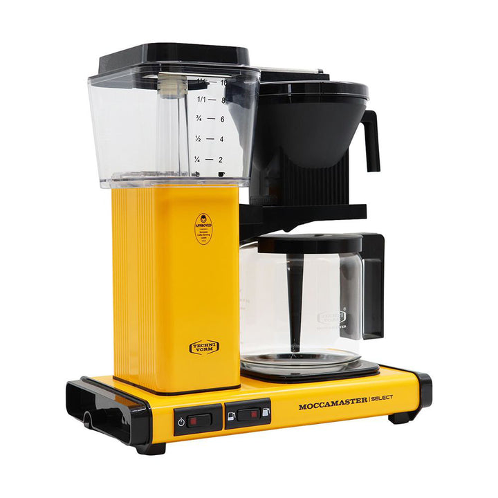 Moccamaster KBGV Select Coffee Maker Moccamaster Color: Yellow Pepper