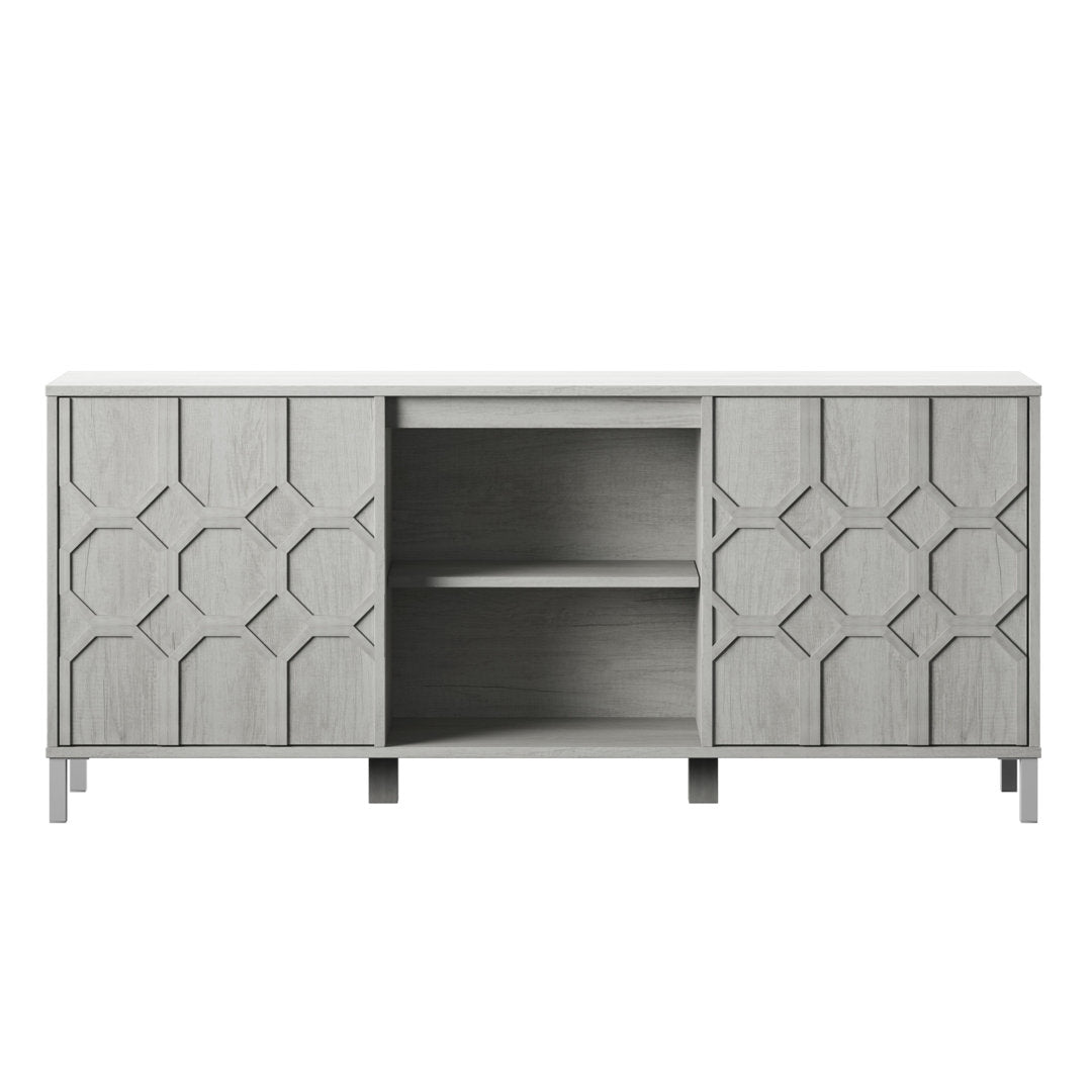 Shotwell TV Stand for TVs up to 65" Mercury Row® Color: Sargent Oak