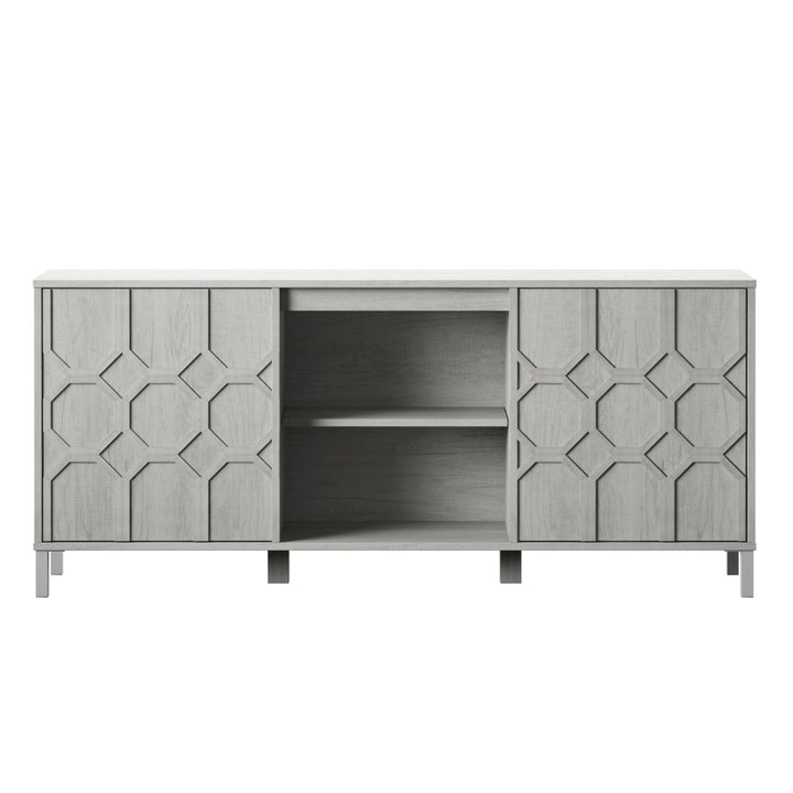 Shotwell TV Stand for TVs up to 65" Mercury Row® Color: Sargent Oak