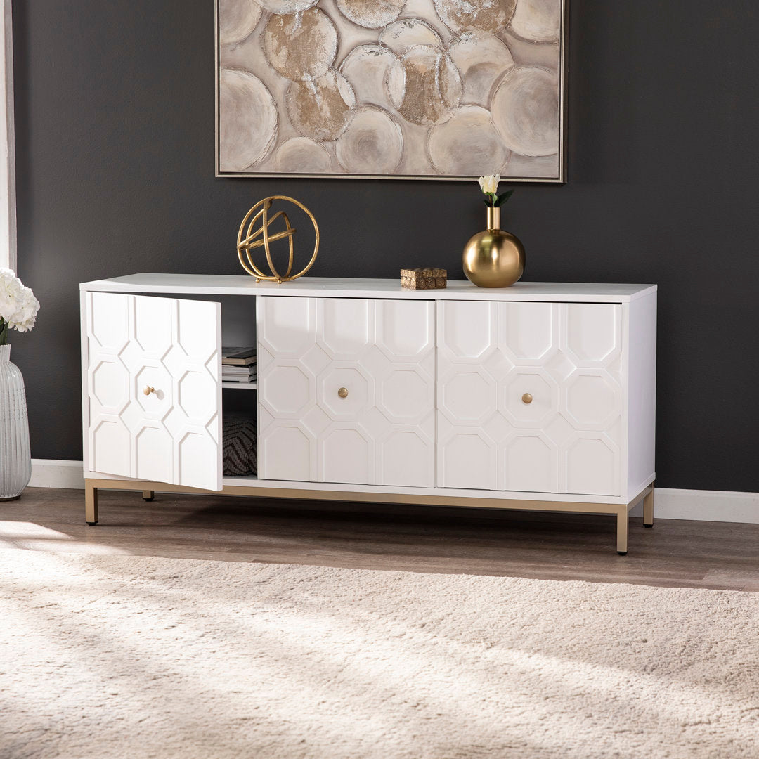 63.5" Wide Buffet Table Everly Quinn