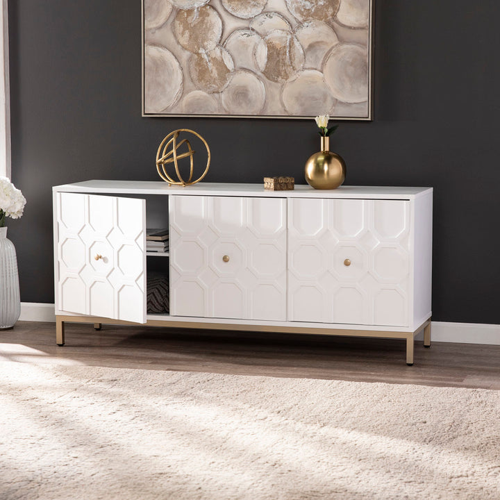 63.5" Wide Buffet Table Everly Quinn