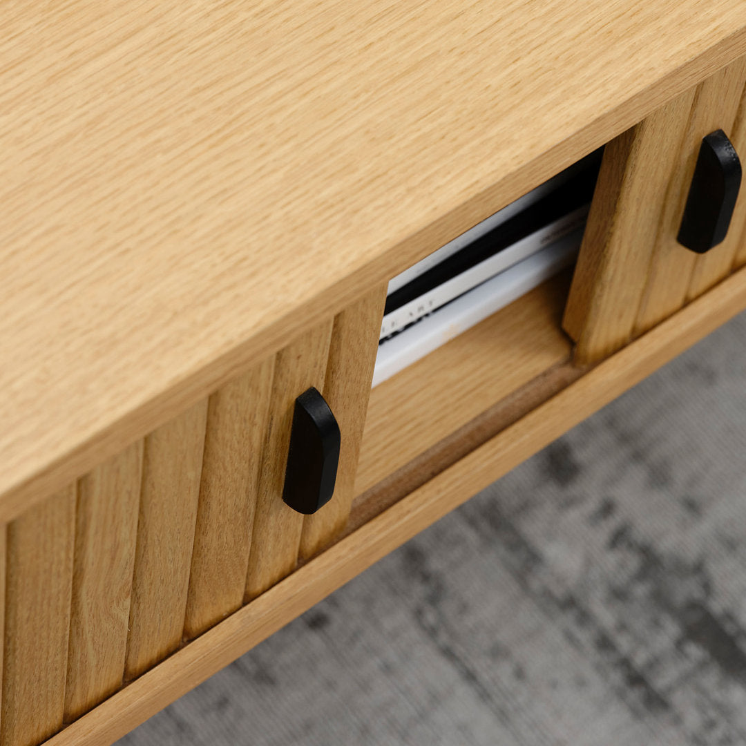 Iris Coffee Table AllModern Color: Natural Oak
