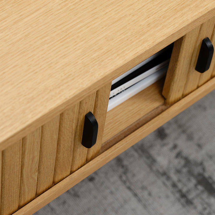 Iris Coffee Table AllModern Color: Natural Oak