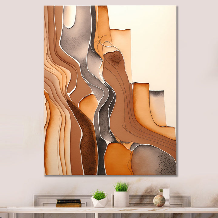 Wanderings in Canyon Ridge II - Print on Canvas Ivy Bronx Size: 24" W x 32" H Format: Wrapped Canvas