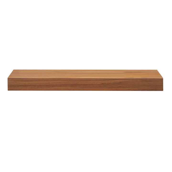 Sherice Floating Shelf AllModern Size: 1.97" H x 23.63" W x 10.24" D Finish: Walnut