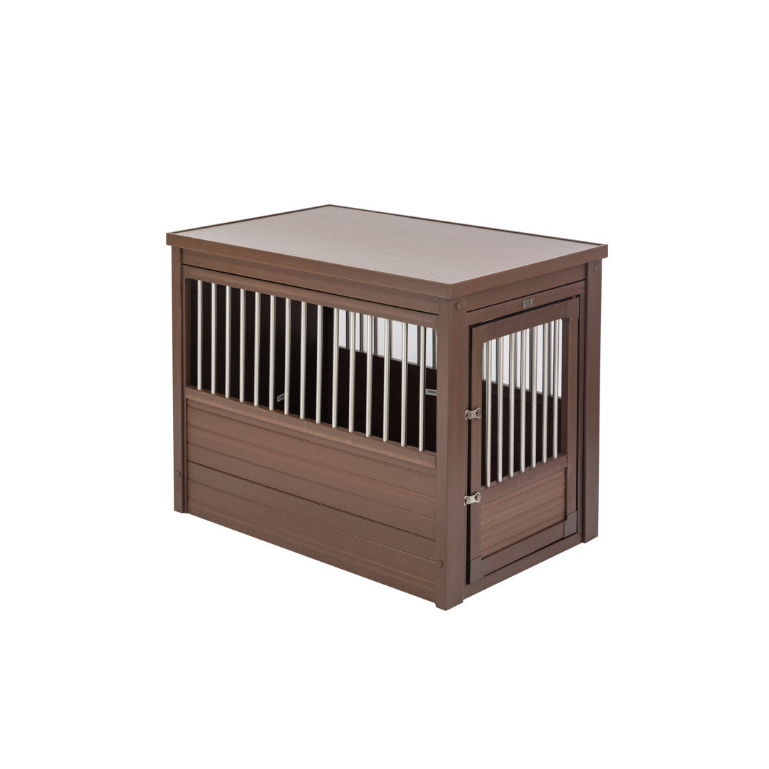 Southwick ECOFLEX® Furniture-Style Dog Crate – End Table Design Archie & Oscar™ Color: Russet Size: Large (28" H x 24" W x 35.4" D)