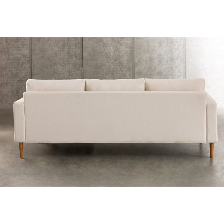 Jeni 87" Wide Reversible Sofa and Chaise AllModern Body Fabric: Oatmeal