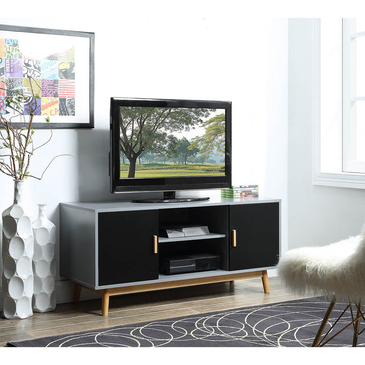 Asten Bartling TV Stand for TVs up to 46" Wade Logan® Color: Gray/Black