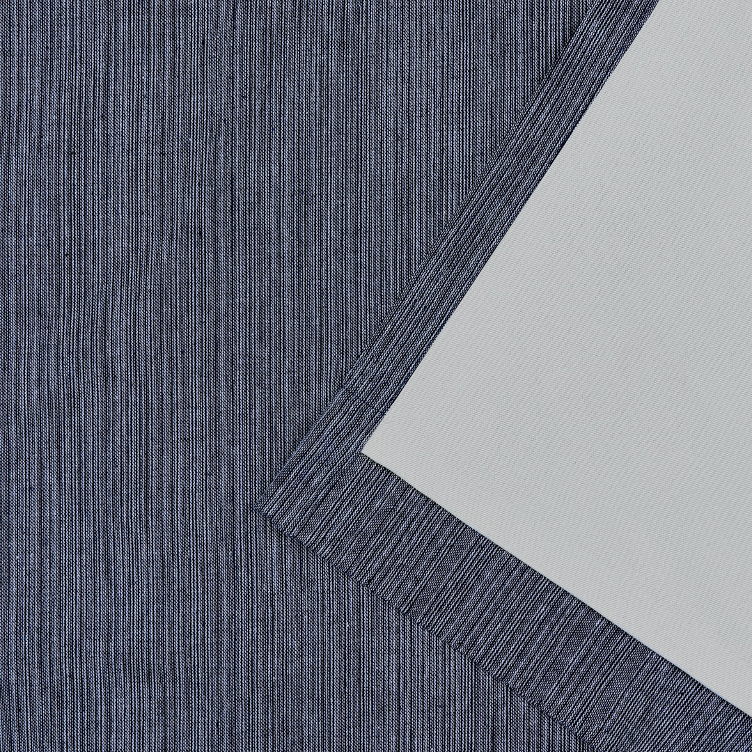 Lauren Ralph Lauren Sallie Blackout Heavy Cotton/Linen Blend with Lining Back Tab/Rod Pocket Curtain Lauren Ralph Lauren Curtain Color: Blue Size per Panel: 54" W x 108" L