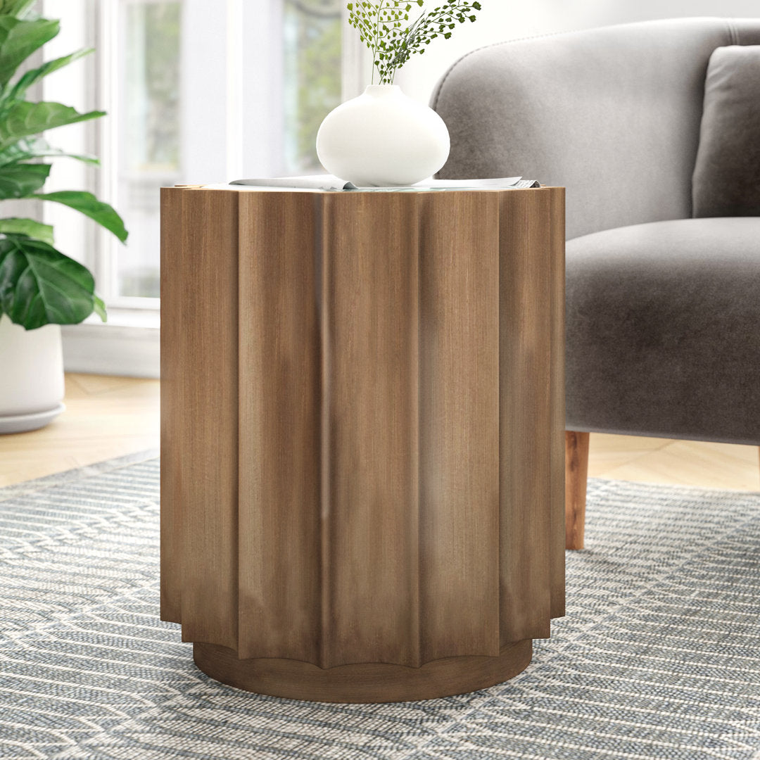 Gaertner End Table Mercury Row®