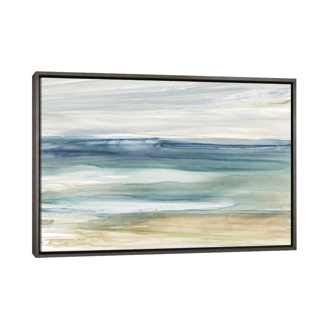 Ocean Breeze by Carol Robinson Painting Print The Twillery Co.® Size: 18" H x 26" W x 1.5" D Format: Black Framed, Mat Included: No Mat