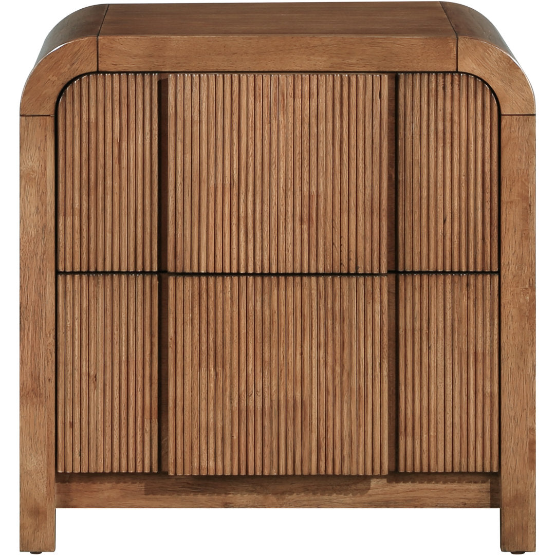 Ishana Solid Wood Nightstand Wrought Studio™ Color: Walnut