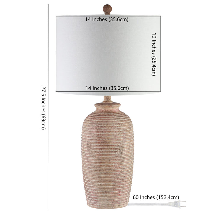 Brady 28" Sandy Pearl Table Lamp Joss & Main
