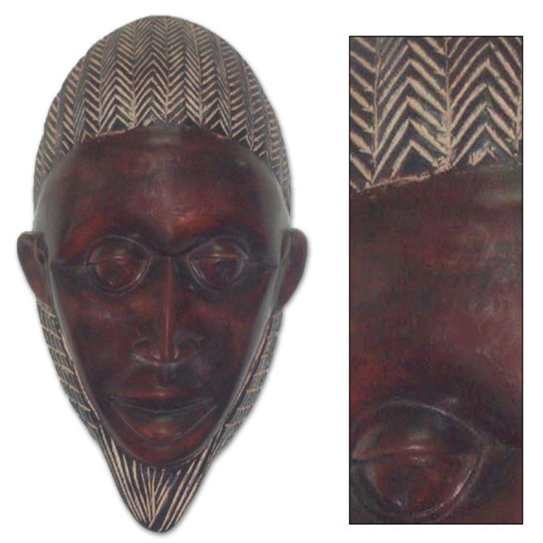 Eshaan Bambara Art African Mask Wall Décor World Menagerie