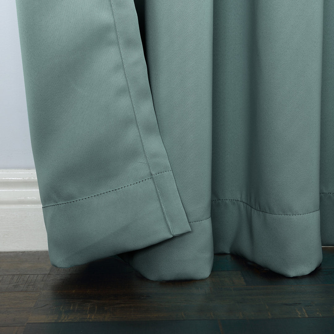 Wayfair Basics Thermal Blackout Grommet Sliding Patio Door Curtain Panel Wayfair Basics® Curtain Color: Mineral
