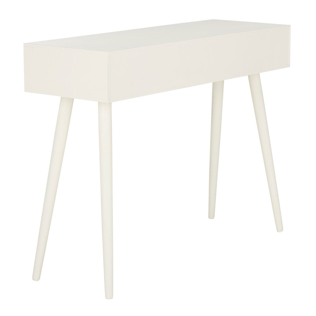Brycon 41.8" Console Table George Oliver Color: Distressed White