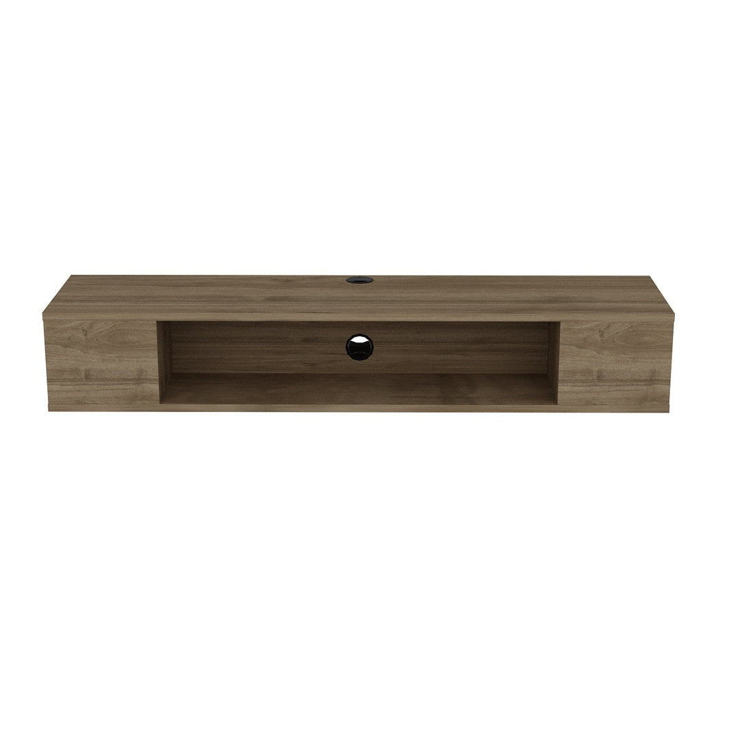 Abbie-Jane Floating TV Stand for TVs up to 70" Ebern Designs Color: Oud Oak