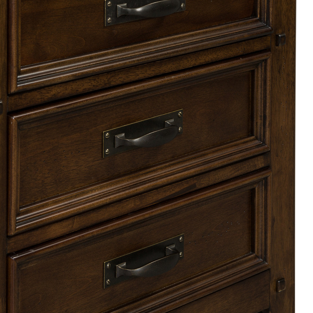 Chronister 3 - Drawer Nightstand in Brown Lark Manor™