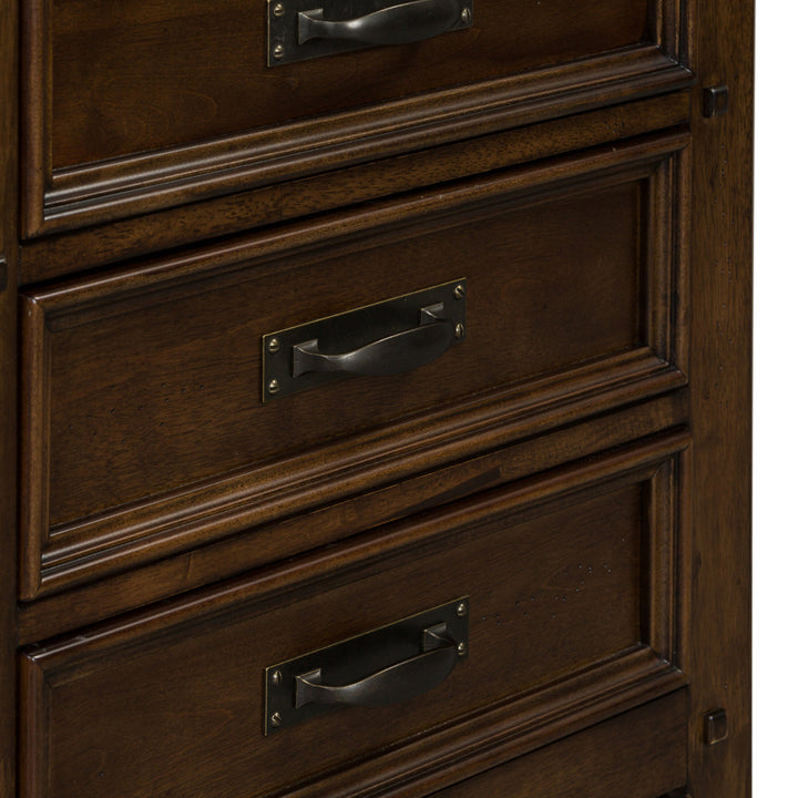 Chronister 3 - Drawer Nightstand in Brown Lark Manor™