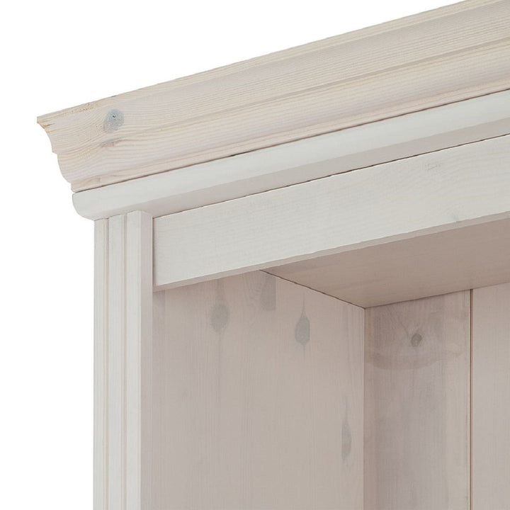 Ainsley 87" H 6 Shelf Bookcase Notio Color: White/Honey Configuration: Premium