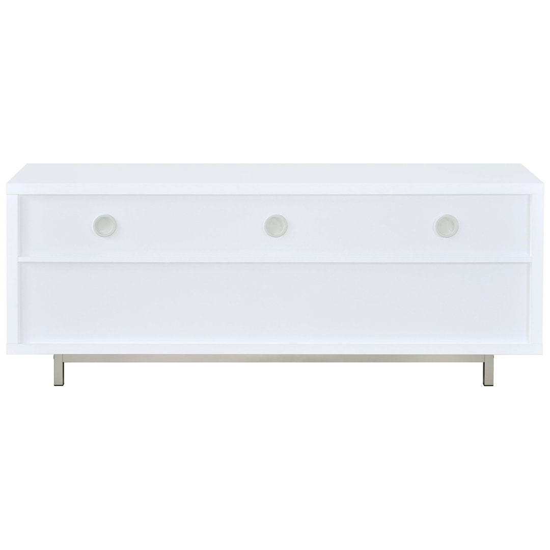 Alyvea TV Stand for TVs up to 65" Latitude Run® Color: White